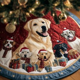 Labrado Charm Christmas Tree Skirt - Made to Order TREEK101