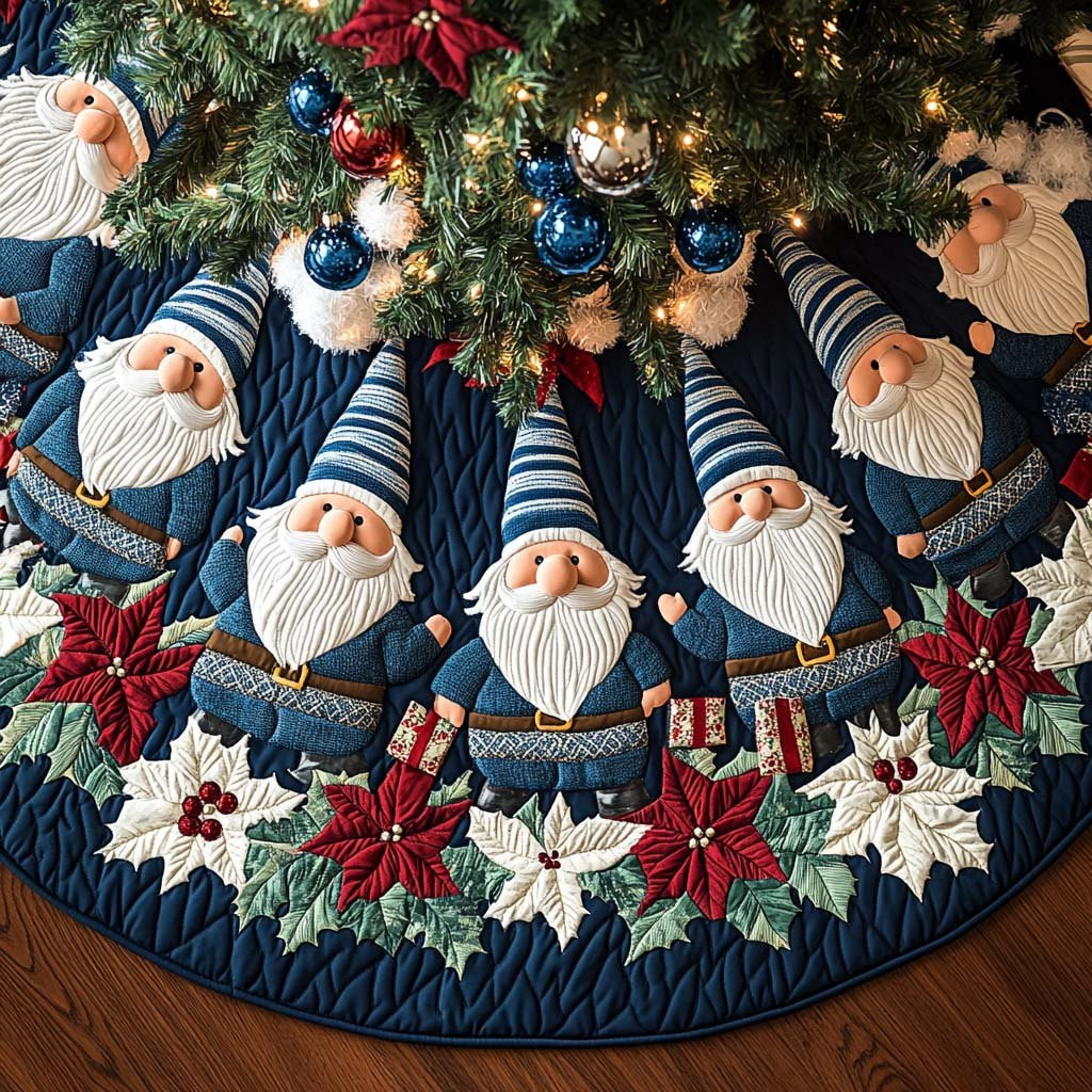 Jingle Bright Christmas Tree Skirt - Made to Order TREEK101