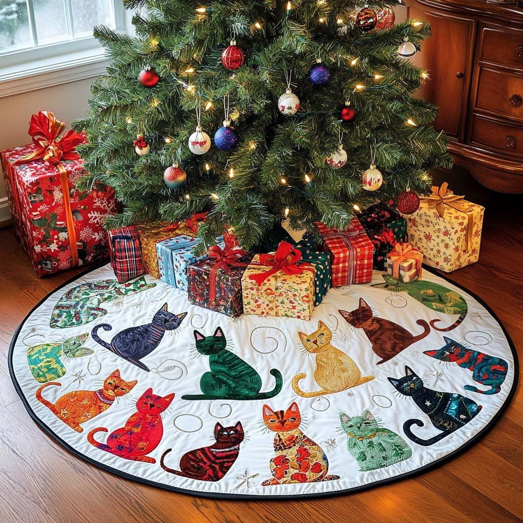 Furry Friend Christmas Tree Skirt - Made to Order TREEK101