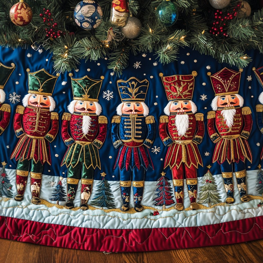 Holiday Guardians Christmas Tree Skirt - Made to Order TREEK101