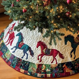 Festive Mane Christmas Tree Skirt - Made to Order TREEK101