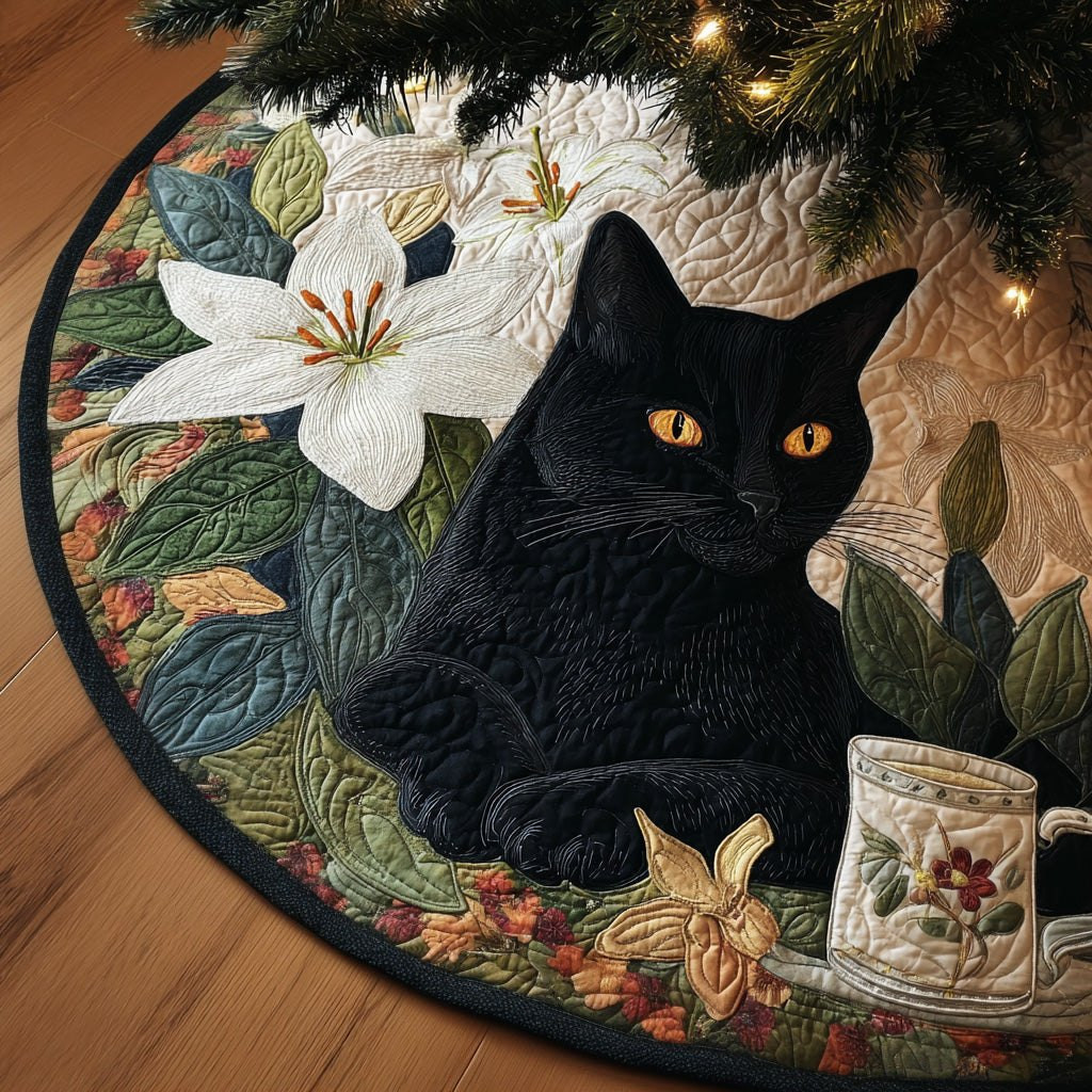 Garden Christmas Tree Skirt - Made to Order TREEK101