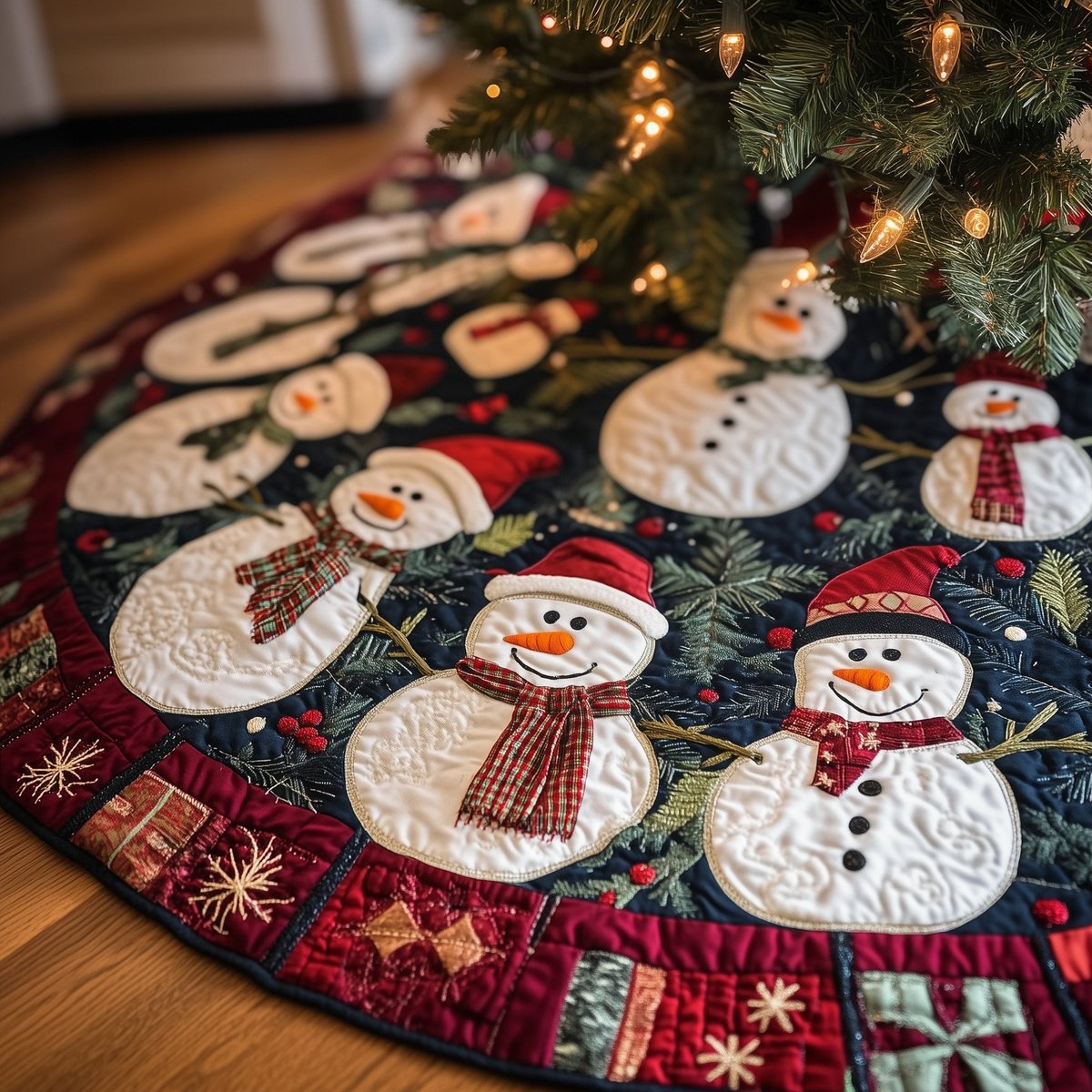 Alpine Joy 1351 Christmas Tree Skirt - Made to Order TREEK101