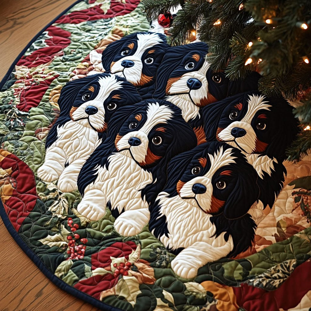 Alpine Haven Christmas Tree Skirt - Made to Order TREEK101