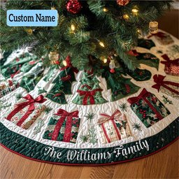 Christmas Gifts Christmas Tree Skirt - Made to Order TREEK101