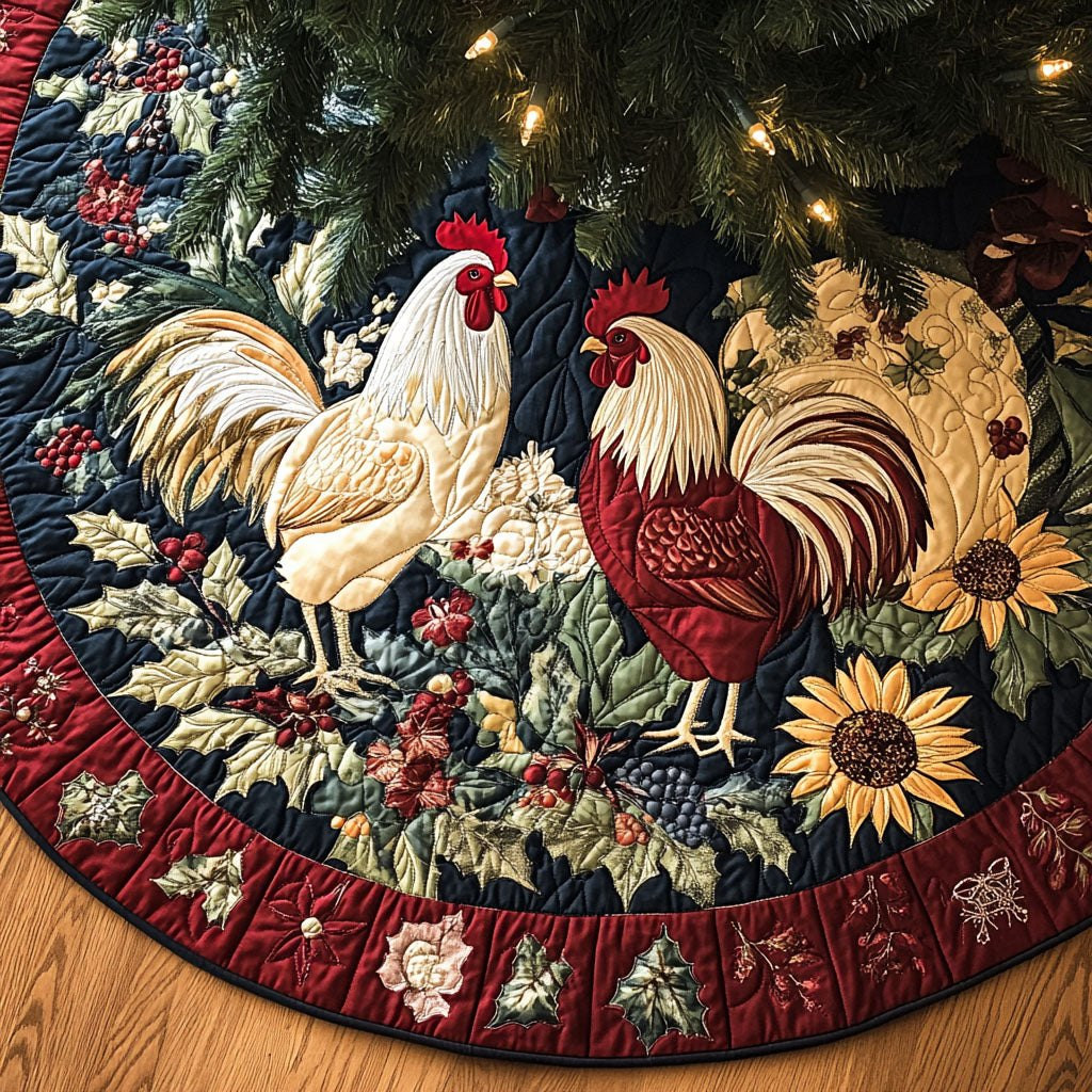 Barnyard Bliss Christmas Tree Skirt - Made to Order TREEK101