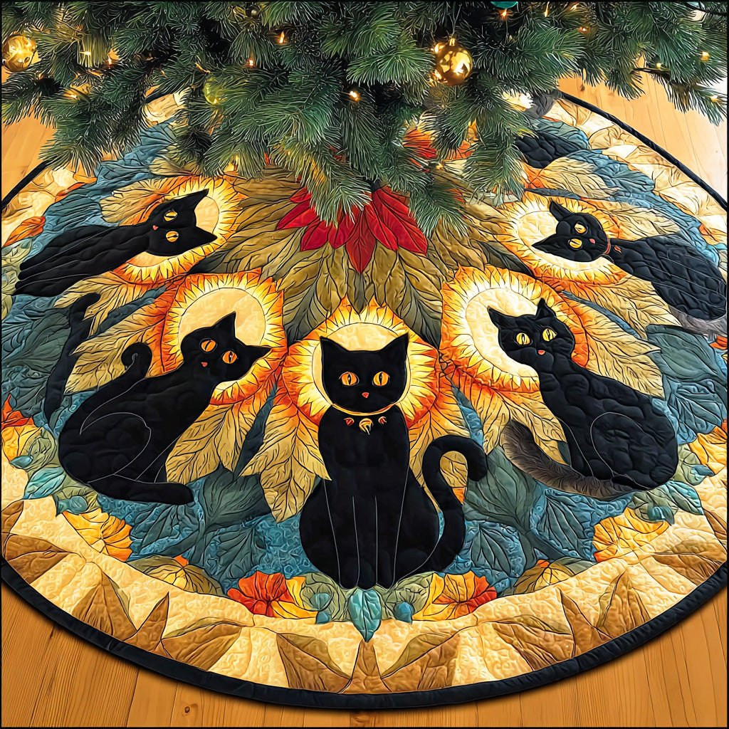 Enchanted Night Christmas Tree Skirt - Made to Order TREEK101