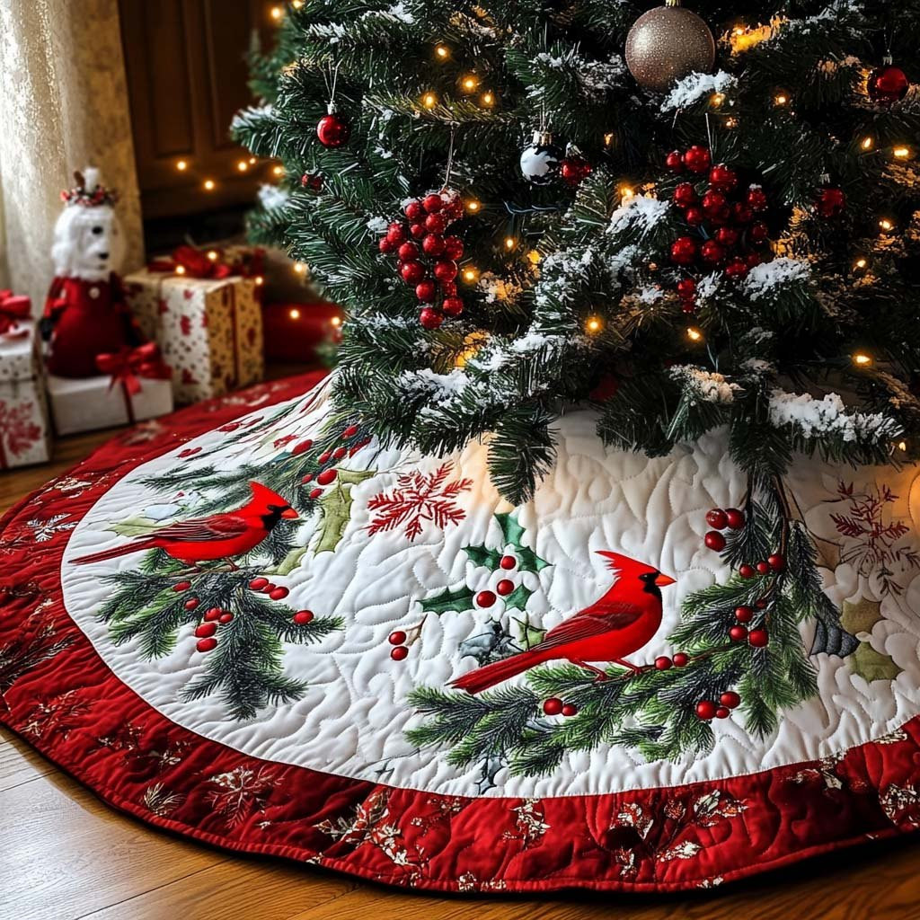 Festive Foliage 1322 Christmas Tree Skirt - Made to Order TREEK101