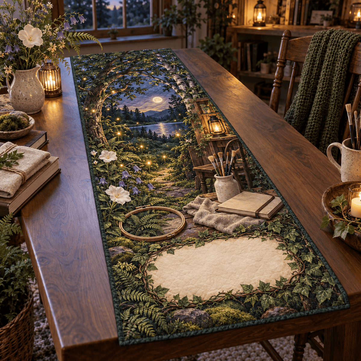 Firefly Clearing Hobby Studio Table Runner TABLE928