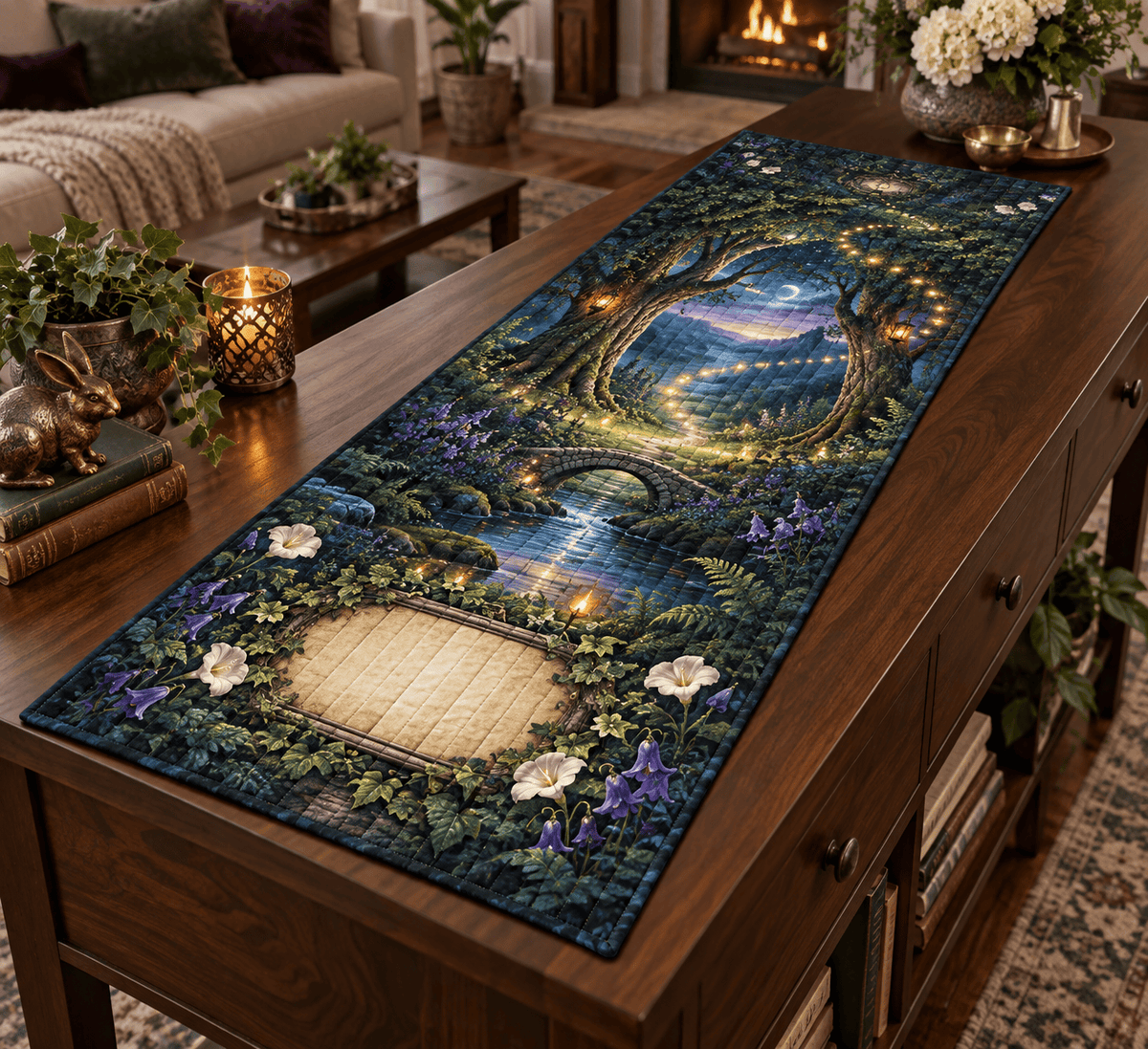 Firefly Clearing Living Room Table Runner TABLE928