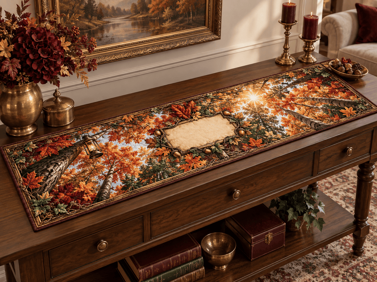 Autumn Canopy Living Room Focal Point Table Runner TABLE928