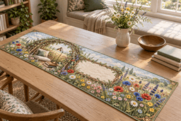 Wildflower Reading Nook Table Runner TABLE928