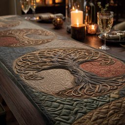 Earth Harmony Table Runner - Made to Order TABLE928