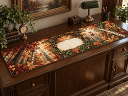Autumn Canopy Home Office Backdrop Table Runner TABLE928