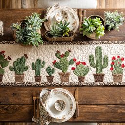 Cactus Cutie Table Runner - Made to Order TABLE928