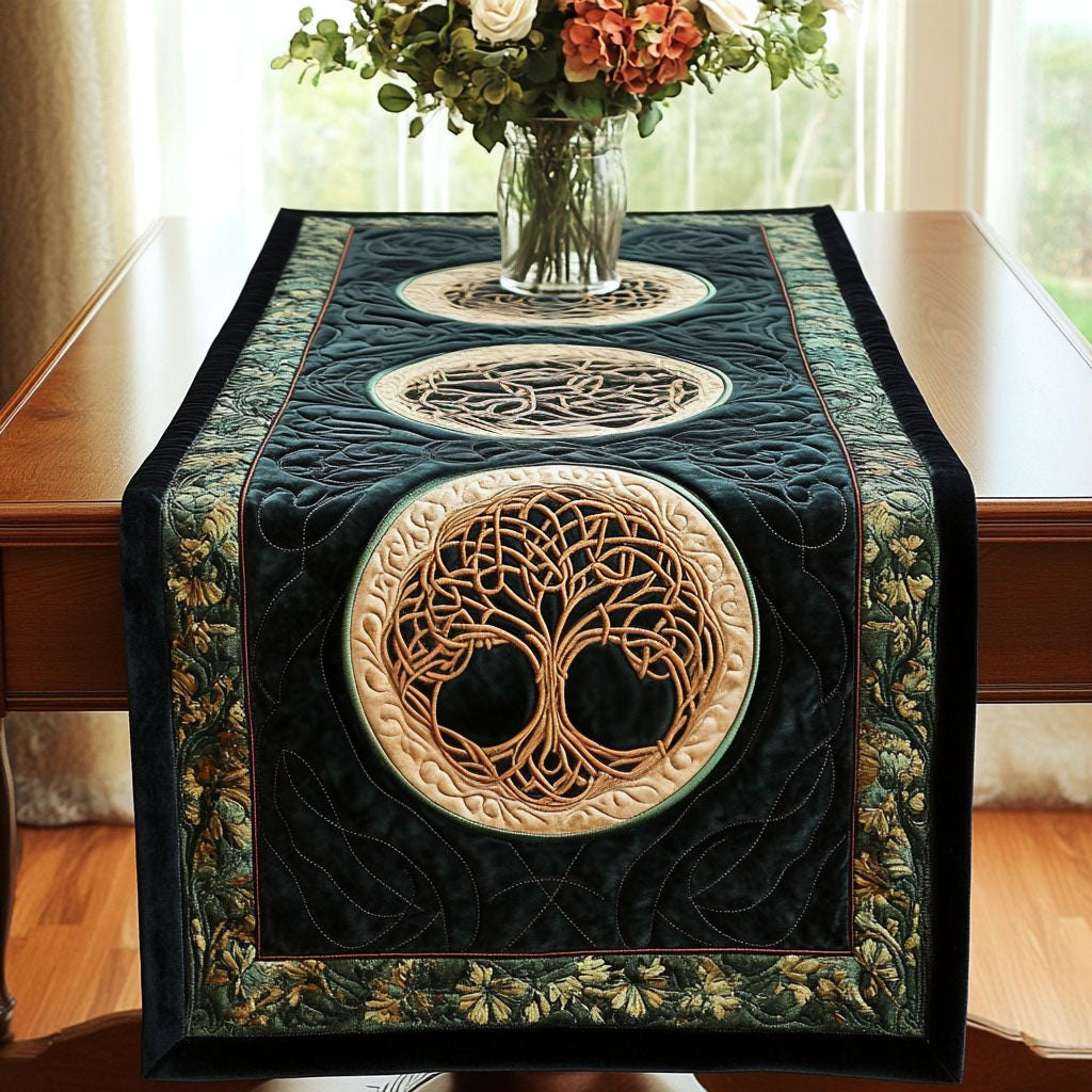 Celtic Tree Glow Table Runner - Made to Order TABLE928