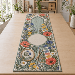 Wildflower Hobby Studio Table Runner TABLE928