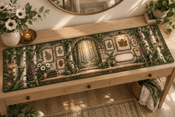 Pressed Leaves Apartment Gallery Table Runner TABLE928