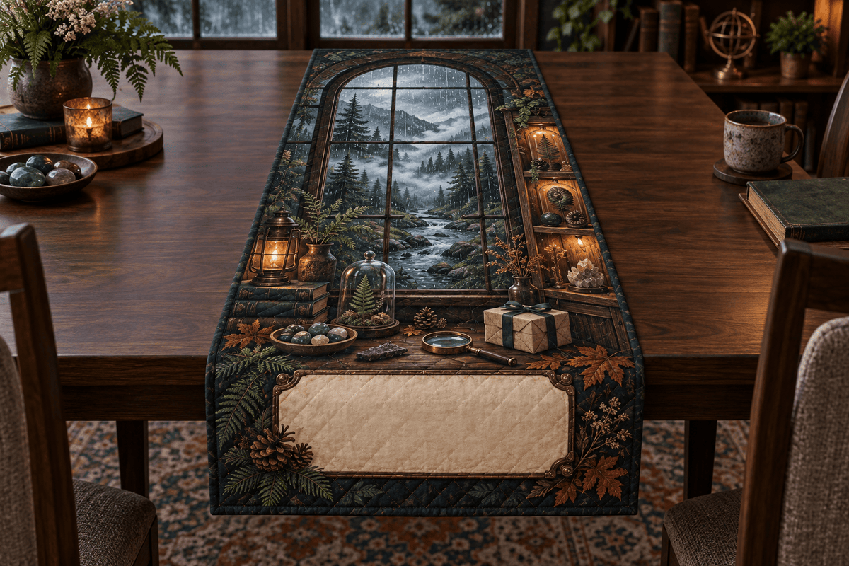 Rainy Forest Collector Birthday Table Runner TABLE928