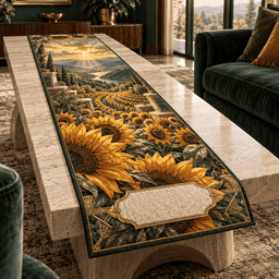 Sunflower Living Room Table Runner TABLE928