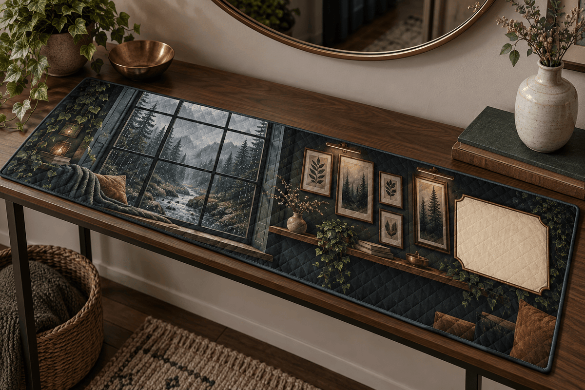 Rainy Forest Gallery Wall Table Runner TABLE928