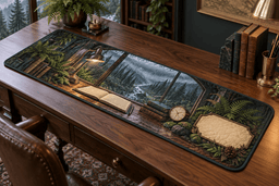 Rainy Forest Home Office Table Runner TABLE928