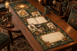 Collector Mushroom Journal Table Runner TABLE928