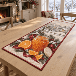 Holiday Marmalade Christmas Quilted Table Runner TABLE928