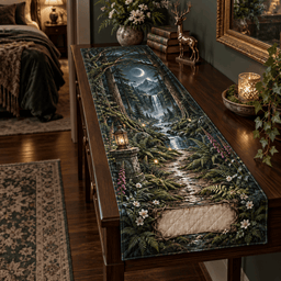 Moonlit Forest Path Table Runner TABLE928
