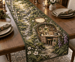 Forest Path Hobby Studio Table Runner TABLE928