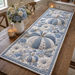 Pumpkin Season Table Runner - Made to Order TABLE928