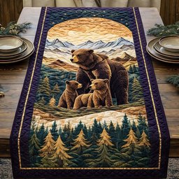 Woodland Family Table Runner - Made to Order TABLE928