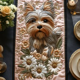 Yorkie Pride Table Runner - Made to Order TABLE928