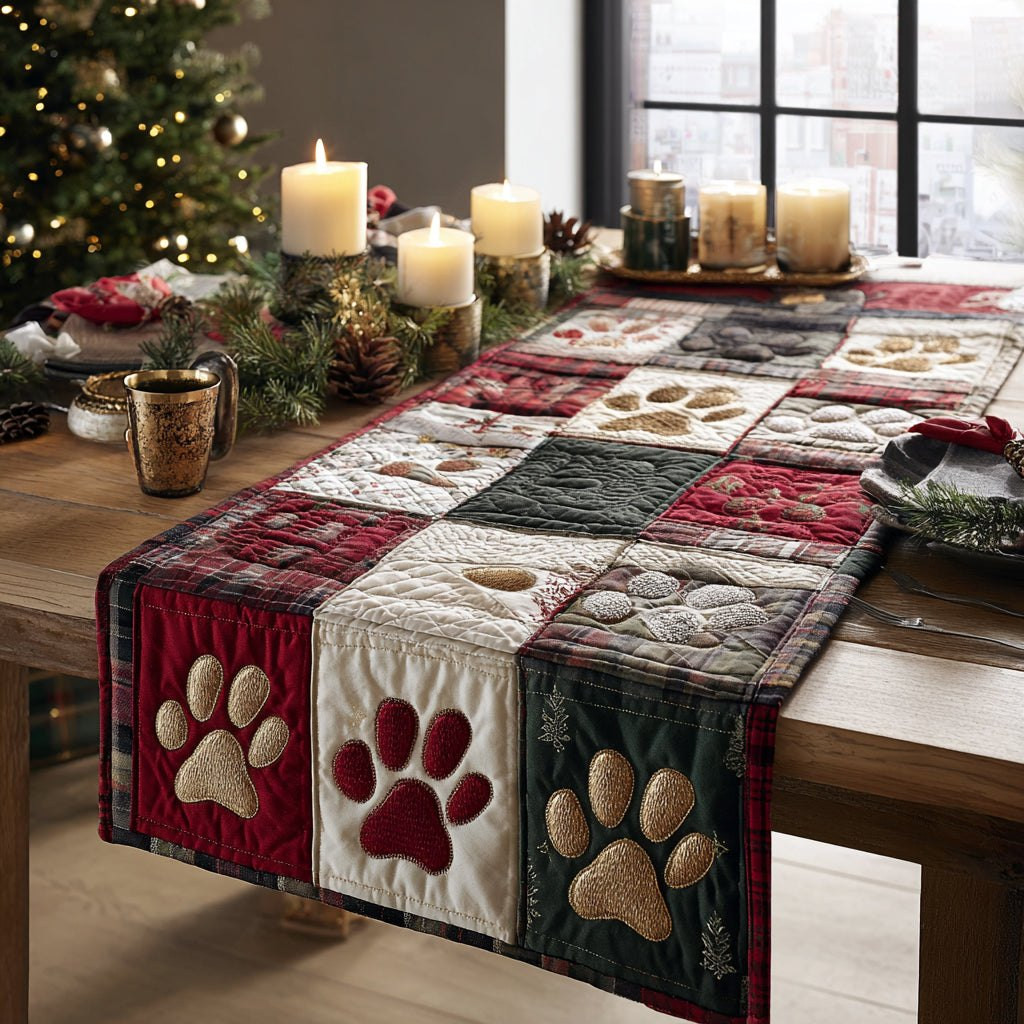 Woodland Paws Table Runner - Made to Order TABLE928