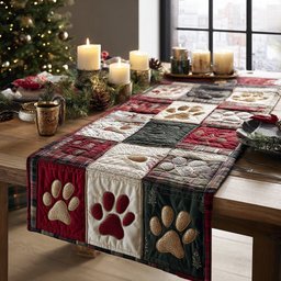 Woodland Paws Table Runner - Made to Order TABLE928