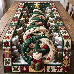 Gnome Spiral Table Runner - Made to Order TABLE928