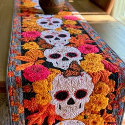 Floral Soul Parade Table Runner - Made to Order TABLE928