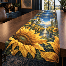 Sunflower Observatory Table Runner TABLE928