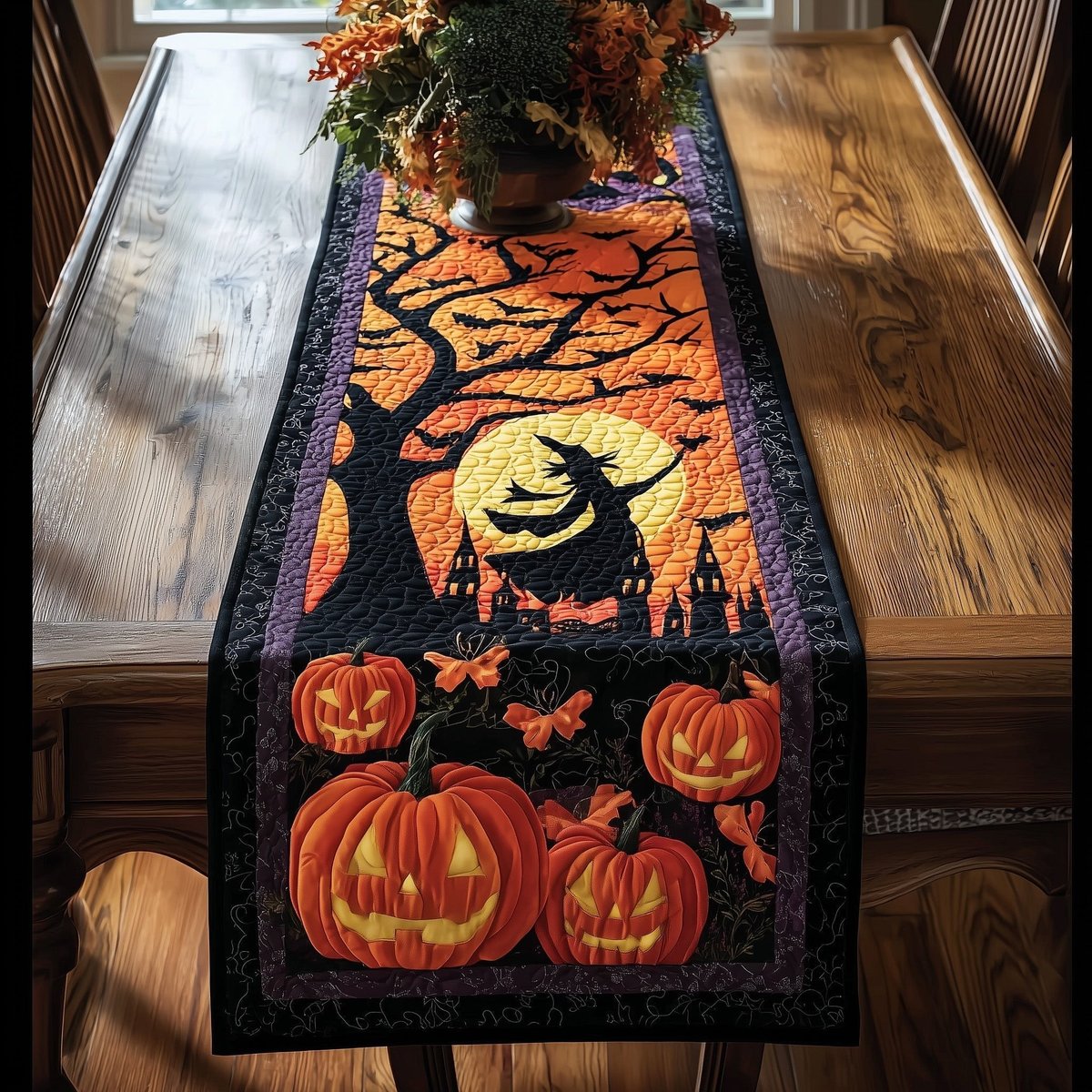 Witchy Night Table Runner - Made to Order TABLE928