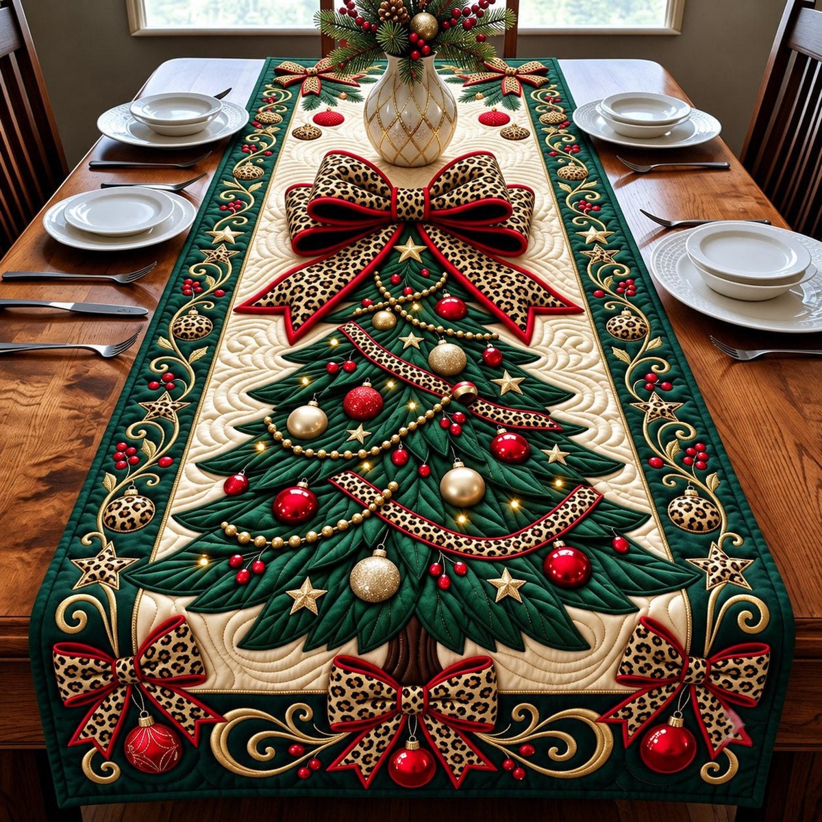Tree Table Runner - Made to Order TABLE928