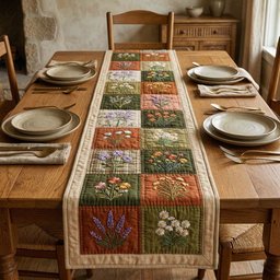 Wildflower Table Runner - Made to Order TABLE928