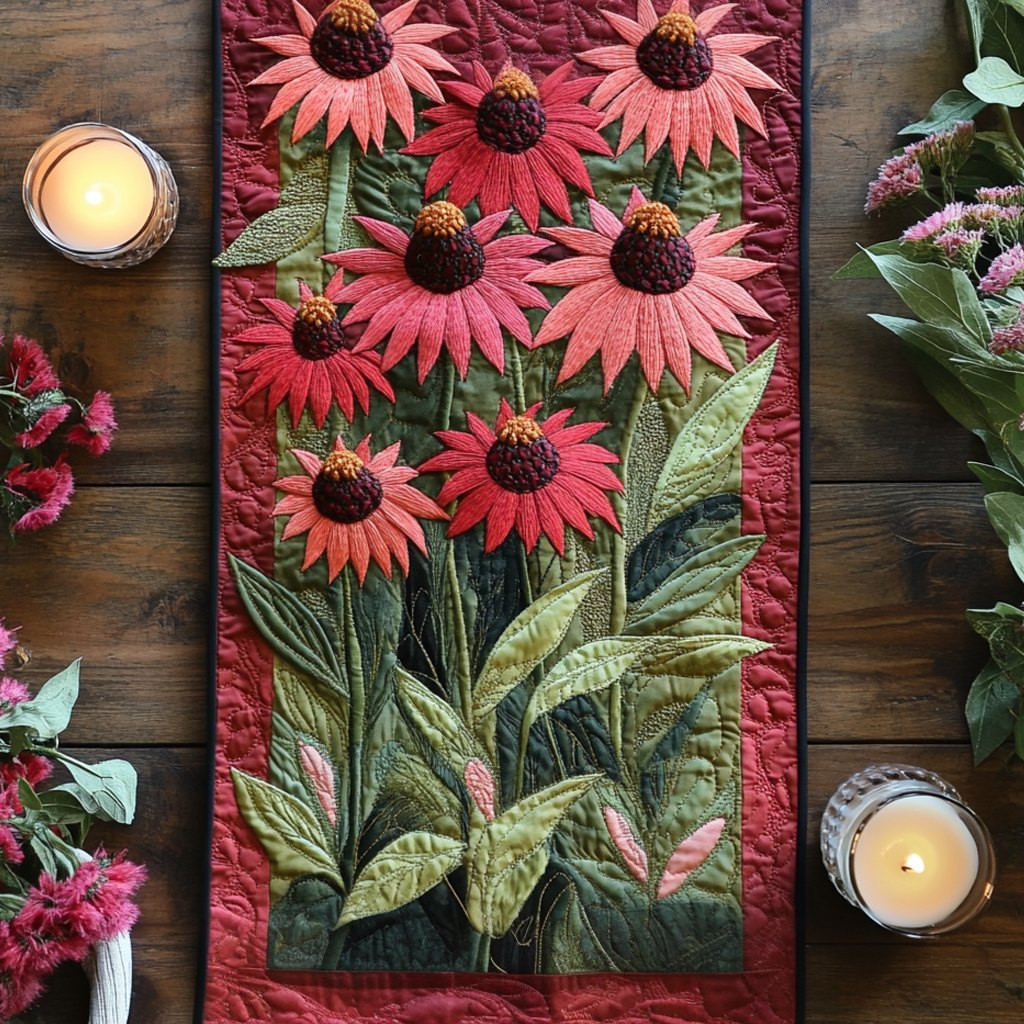 Wildflower Serenity Table Runner - Made to Order TABLE928
