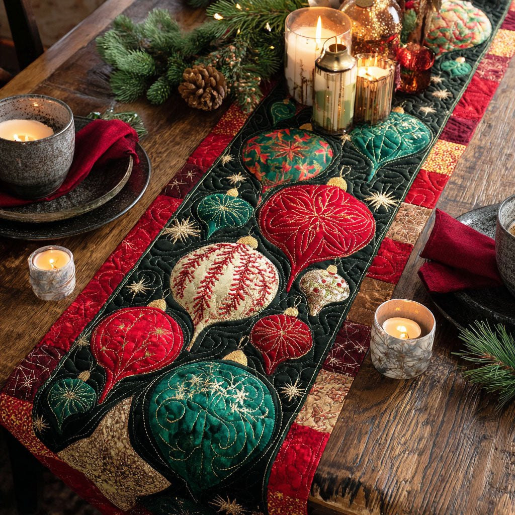 Winter Star Table Runner - Made to Order TABLE928