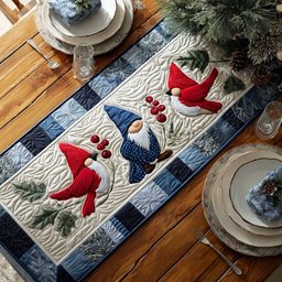 Winterberry Bliss Table Runner - Made to Order TABLE928