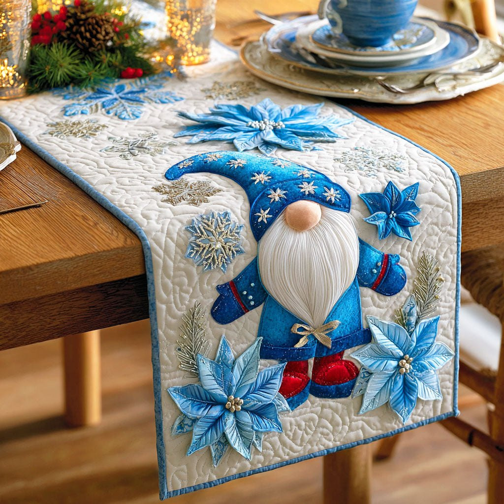 Winter Gnome Glow Table Runner - Made to Order TABLE928