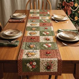 Vintage Bouquet Table Runner - Made to Order TABLE928