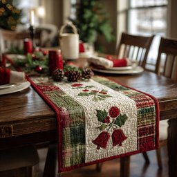 Warm Wishes Table Runner - Made to Order TABLE928