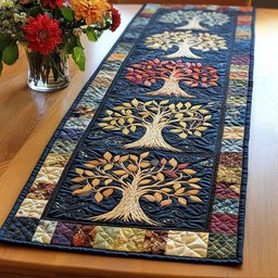 Vibrant Leaves Table Runner - Made to Order TABLE928