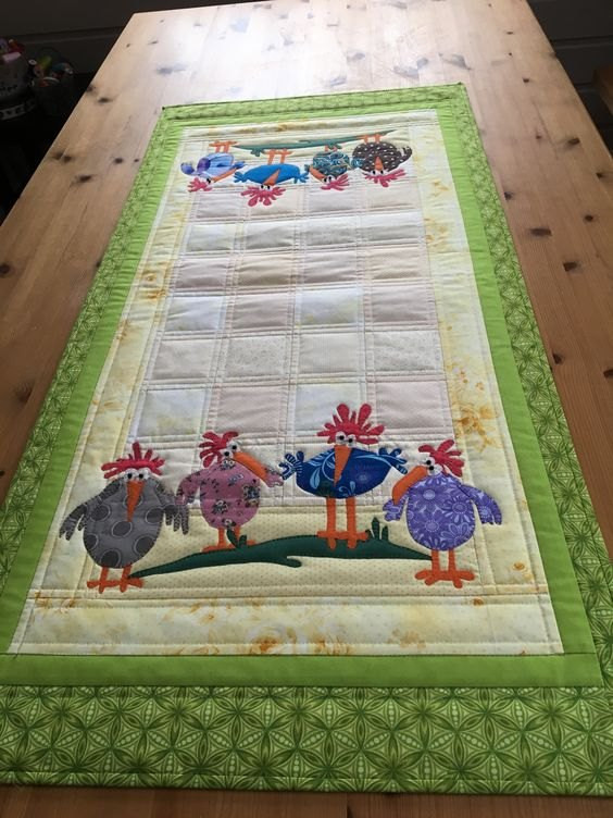 Vibrant Hen Party Table Runner - Made to Order TABLE928
