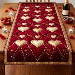 Valentine Love Table Runner - Made to Order TABLE928